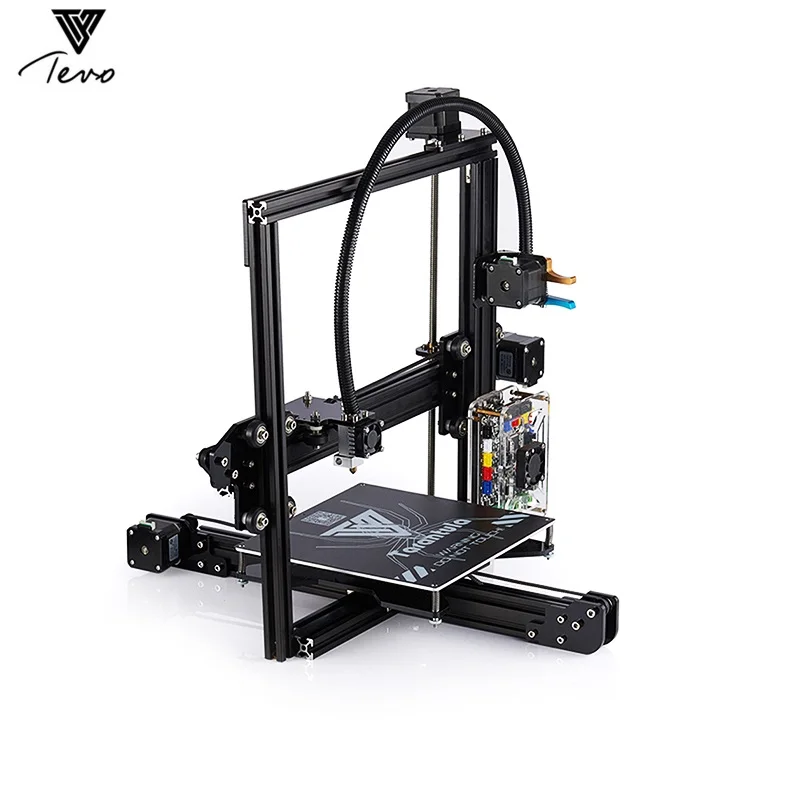 Tevo тарантула Prusa I3 3d принтер DIY комплект алюминиевые рамы двойной экструдер