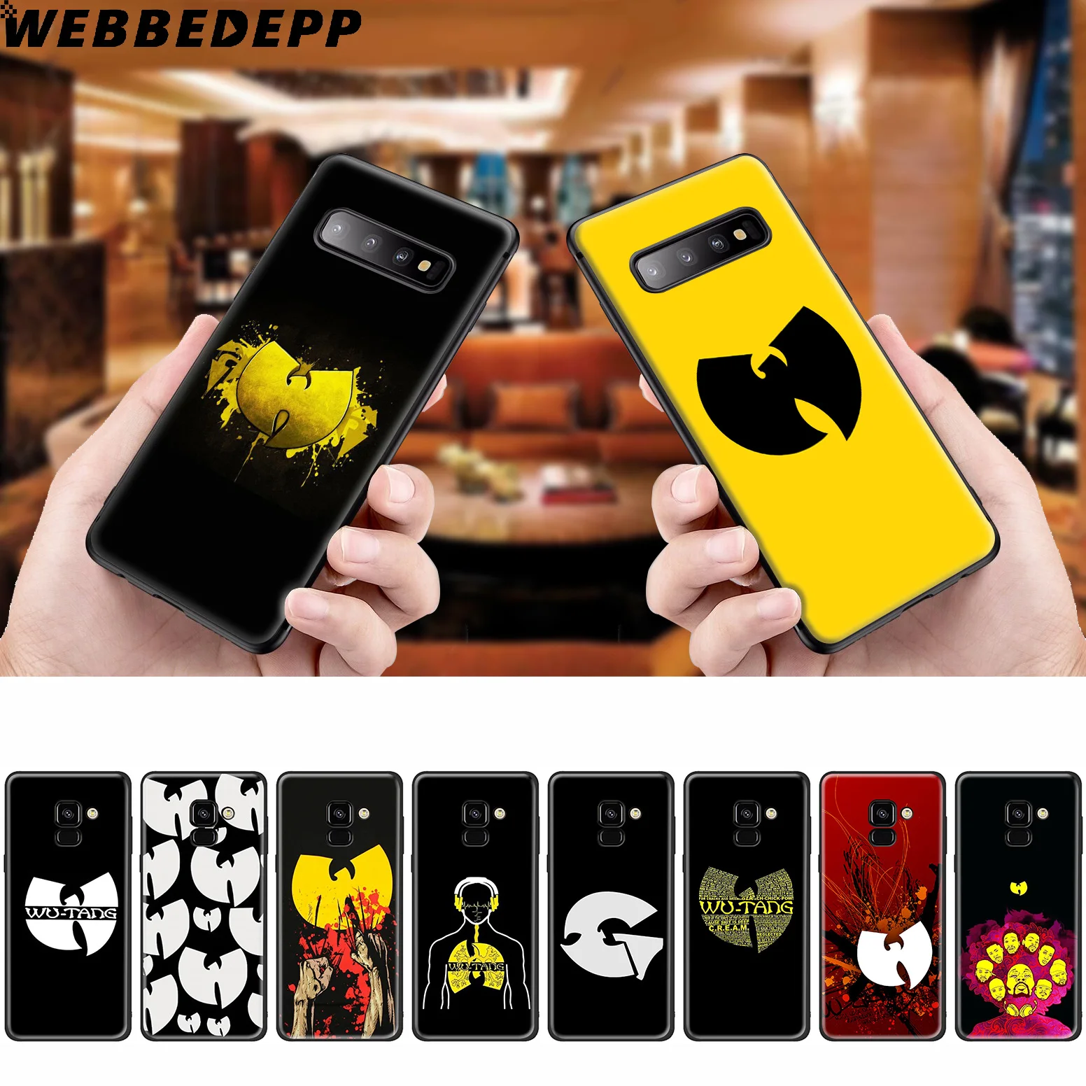 WEBBEDEPP Wu Tang Clan силиконовый чехол для Samsung Galaxy A3 A5 A6 A7 A8 A9 A10 A20 A30 A40 A50 A70 M10 M20 M30 |