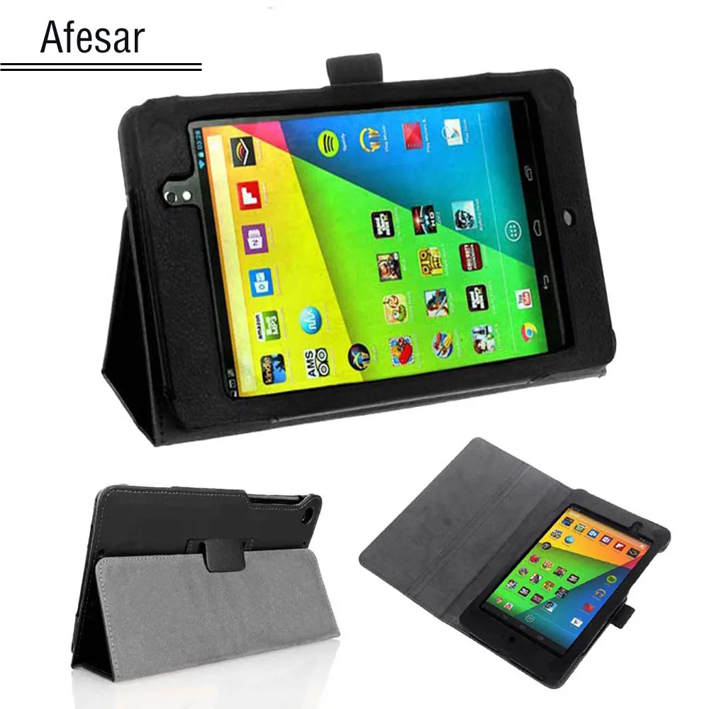 Чехол книжка с откидной крышкой для нового планшета Google Nexus 7 2013 FHD 2 го поколения