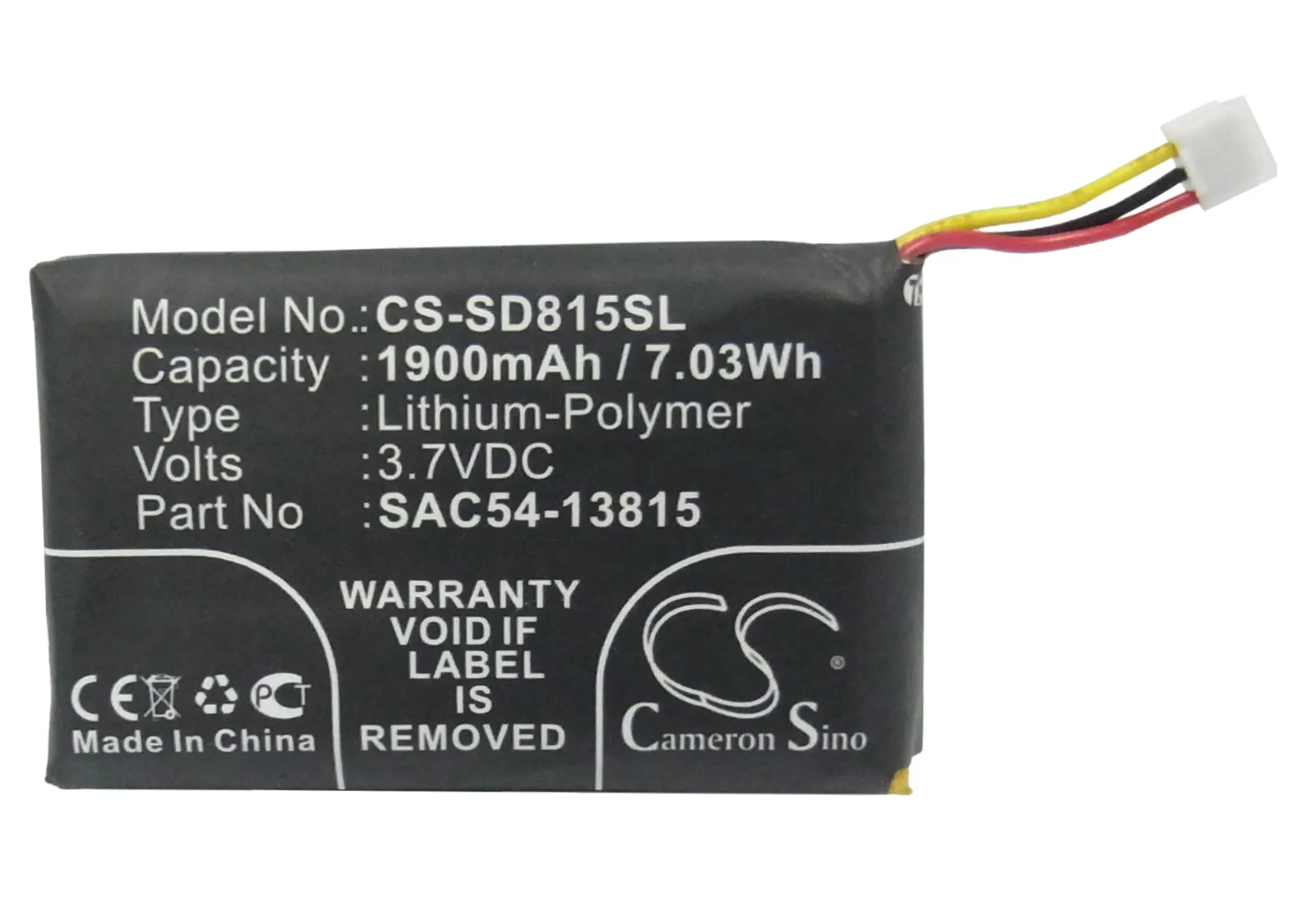 Cameron Sino 1900mAh SAC54 13815 батареи для SportDog TEK V1L ручной передатчик H V1LT|Цифровые