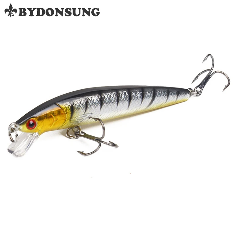 Minnow жесткая приманка для рыбалки 3D глаза 10 см 7 г искусственные приманки блесна