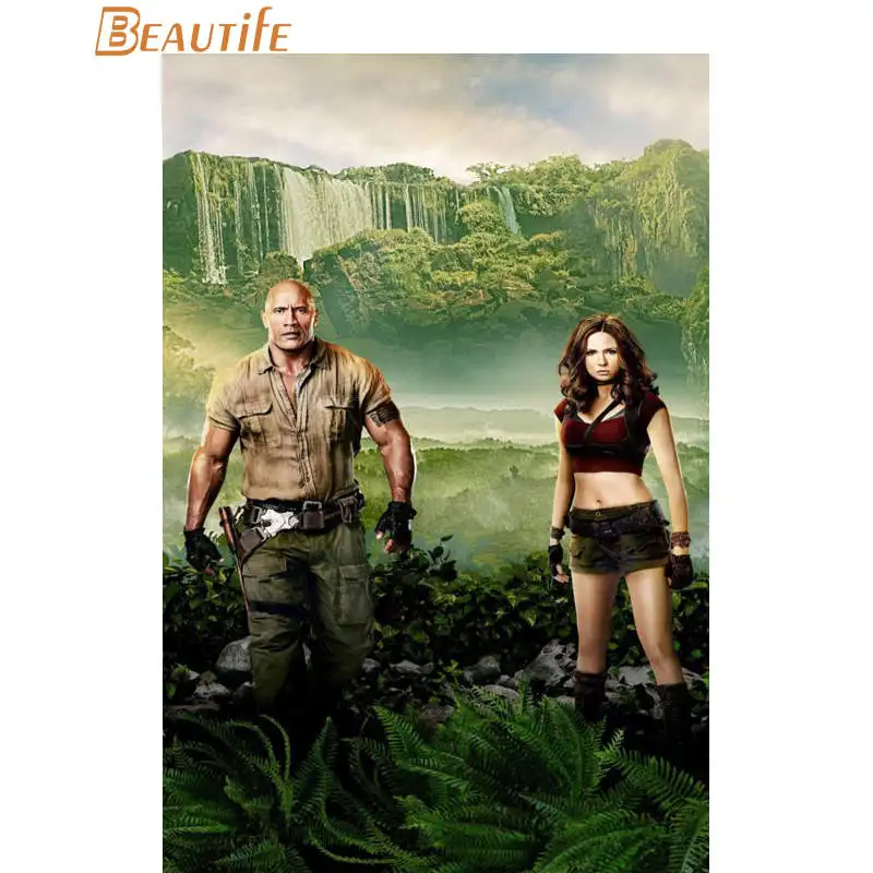 Горячая Распродажа на заказ Jumanji: Добро пожаловать в джунгли плакат для украшения