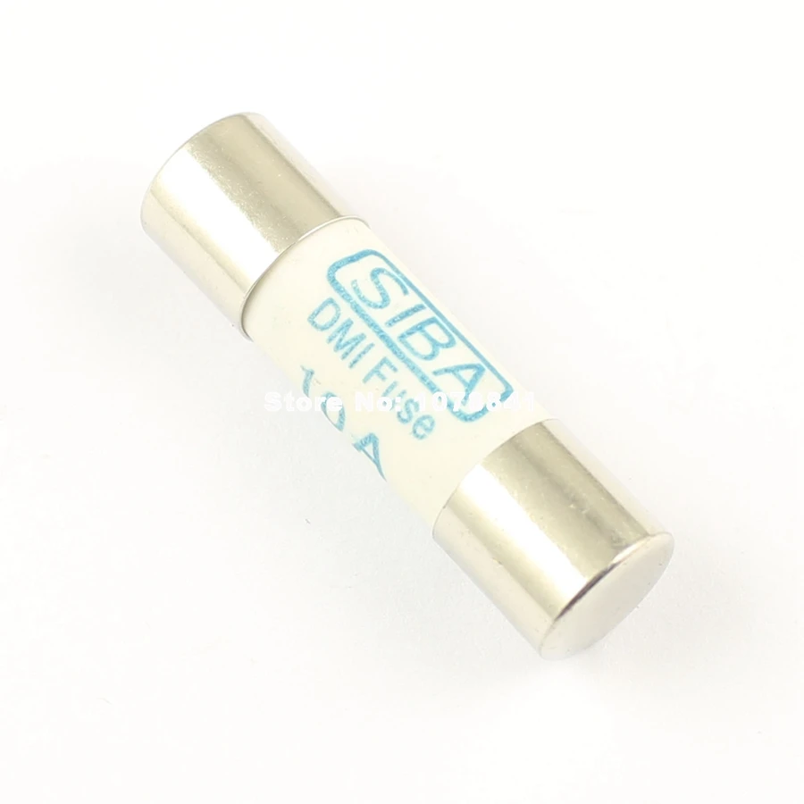 Керамический предохранитель SIBA 10 мм x 38 А 1000 В 1 шт.|ceramic fuse|ceramic fuse 10a10a ceramic |