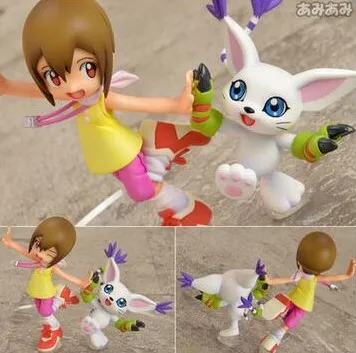 Аниме MCR 11 см Цифровой Монстр Yagami Hikari Tailmon Фигурки игрушки коллекция кукла