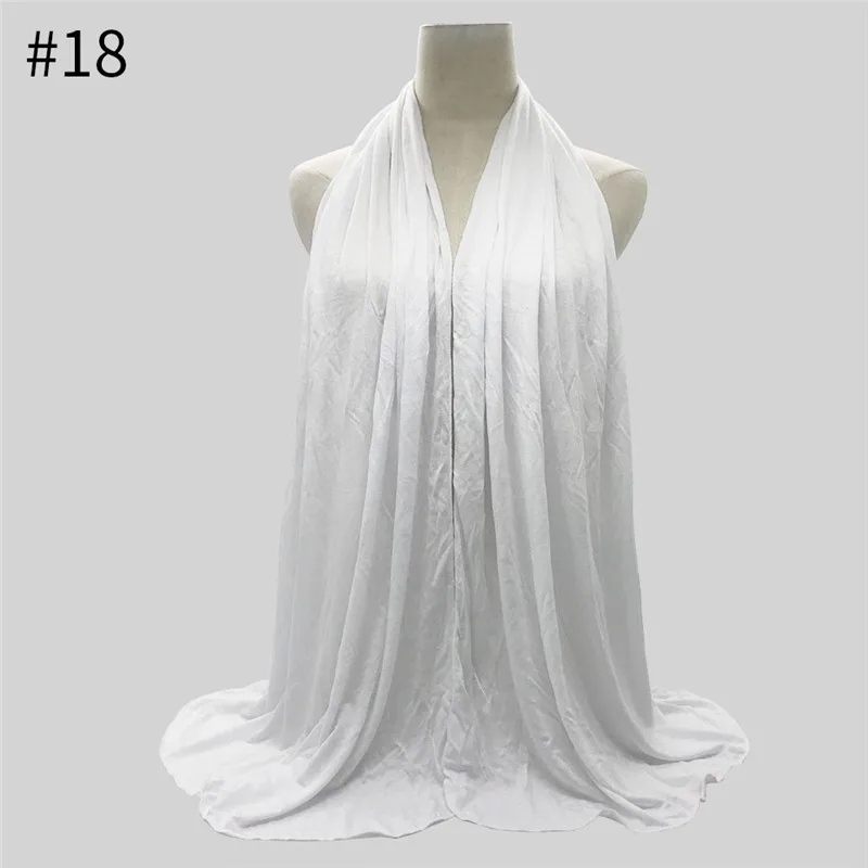 60*170cm Muslim women Soft Cotton modal hijab scarf islamic jersey headscarf hijab femme musulman Arab headwrap turban clothing