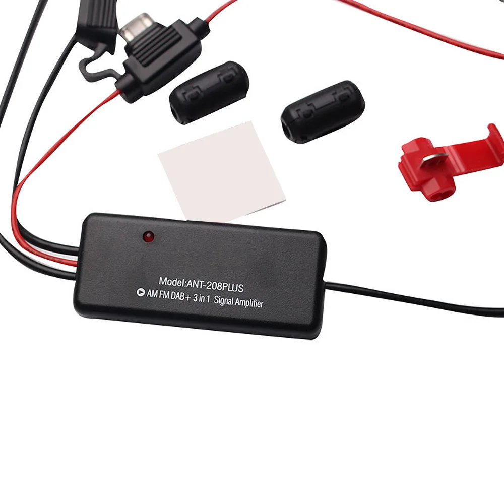 Автомобильная антенна с усилителем сигнала автомобильная 12 В радио усилитель |