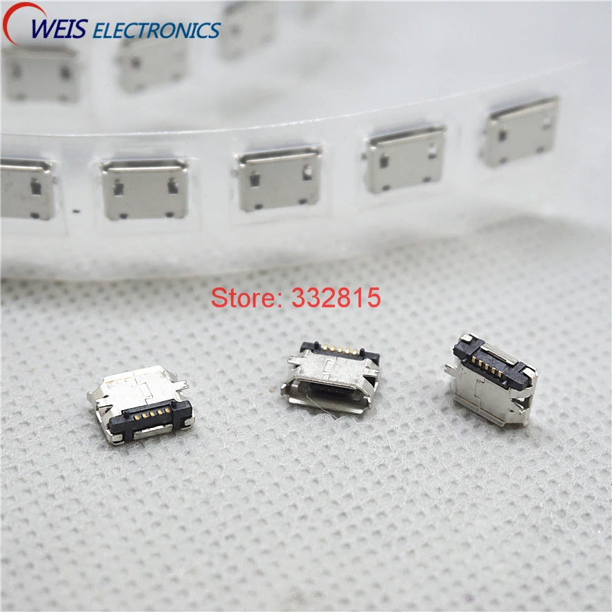100 шт. разъемы Micro USB MK5P 5 p|usb female|usb usbusb |