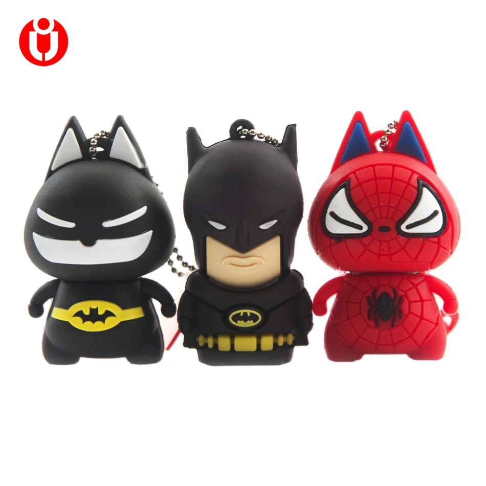 U Disk 8GB 16GB Pendrive cartoon Batman pendriver 4gb 8gb 16gb 32gb 64GB batman pen drive usb flash gift external storage | Компьютеры и
