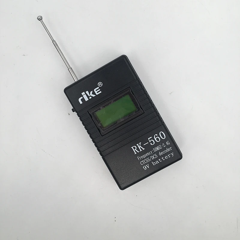 Портативный ручной счетчик частоты RK560 50MHz-2.4 ГГц DCS CTCSS радиотестирование |