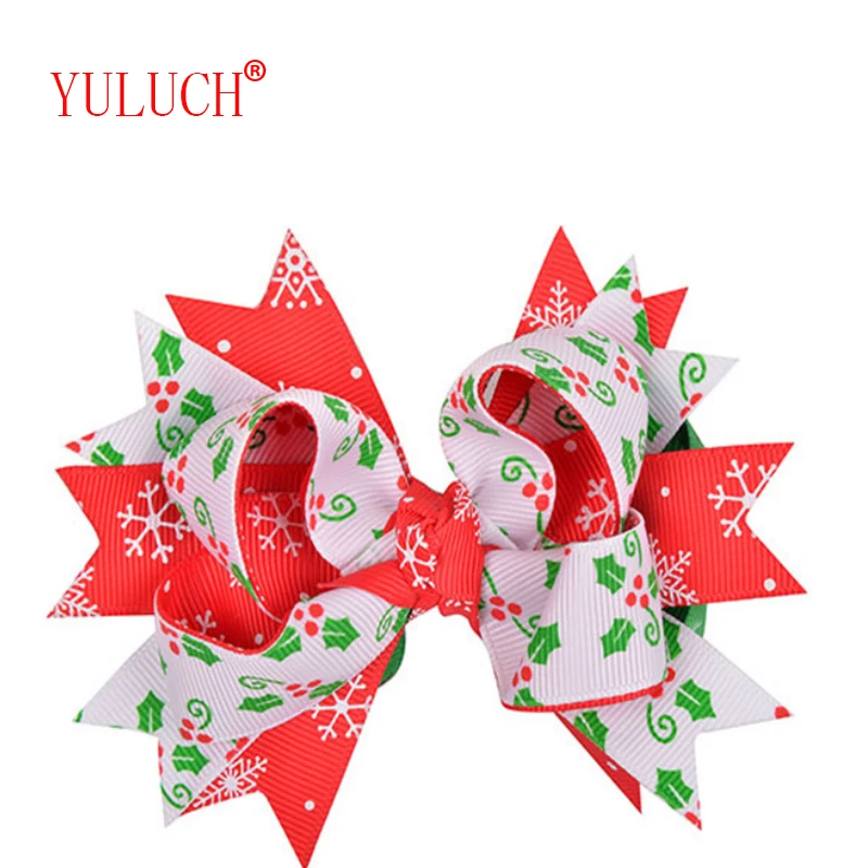 Рождественский детский головной убор YULUCH 2018 милый большой бант ручная ткань