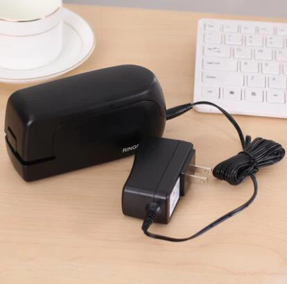 With adapter Электрический автоматический офисный степлер бумаги документов в офисе школы и дома 26/4 24/4 - Цвет: With adapter