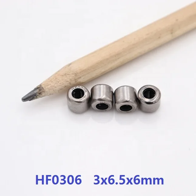 100 шт./лот HF0306 3x6 5x6 мм тянутая чаша односторонний игольчатый подшипник сцепления