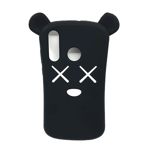 Bear Black Для huawei Nova 3 3i чехол силиконовый мягкий 3D милый мультяшный Единорог Ститч Минни кошка задняя крышка для телефона чехол s для huawei P Smart Plus - Цвет: Bear Black