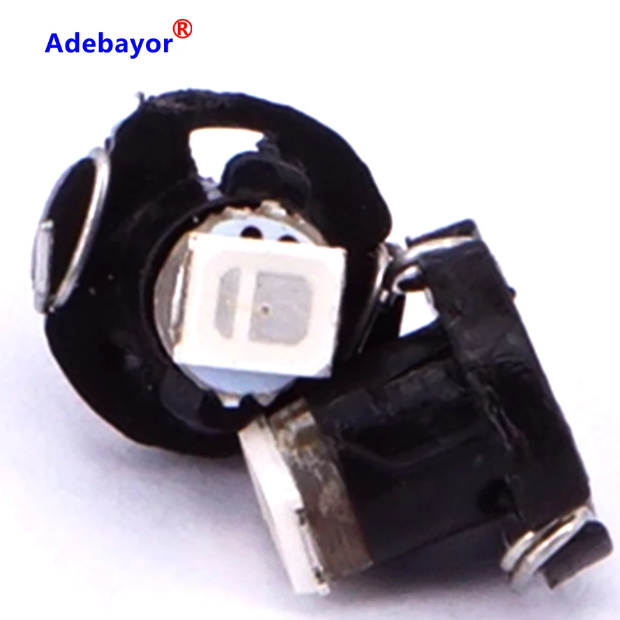 30x новая светодиодный ная лампа для приборной панели T3 3528 1SMD лампы головного
