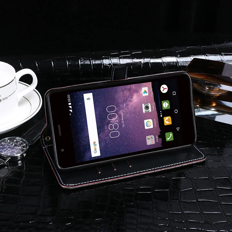 IDEWEI для Philips S318 чехол Роскошный кожаный флип-чехол защитный телефона с