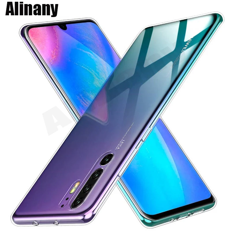 Чехол для Huawei P30 Pro чехол Силиконовый мягкий прозрачный из ТПУ телефона