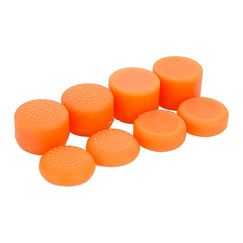 orange 8 шт./компл. Улучшенный аналог джойстик ручки крышка крышки для sony PS4 игровой контроллер - Цвет: orange