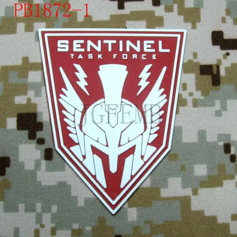 Advanced Warfare SENTINEL TASK FORCE 3D ПВХ патч 8 см * 6 5 см|3d pvc patch|patches patchespatch 3d |