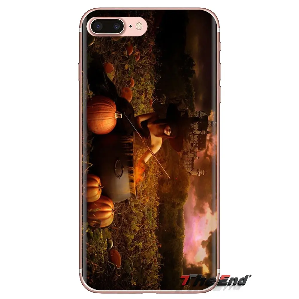 Ведьма колдунья искусство мягкие прозрачные чехлы для Huawei G7 G8 P7 P8 P9 P10 P20 P30 Lite Mini Pro