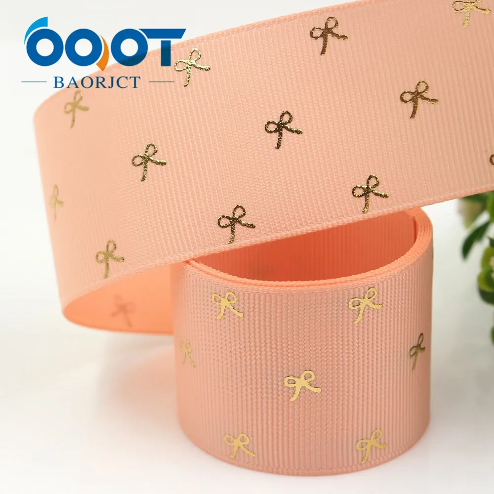 OOOT BAORJCT I-19424-1061, 38 мм, 10 ярдов сплошной цвет горячего тиснения бант-узел корсажные ленты, Бант колпачок DIY аксессуары украшения