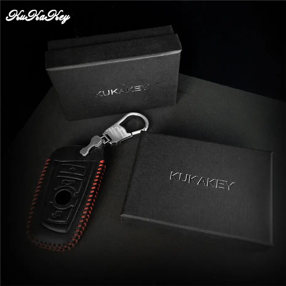 Kukakey 2018 автомобильный чехол для ключей брелок держатель аксессуары 4 кнопки Hyundai