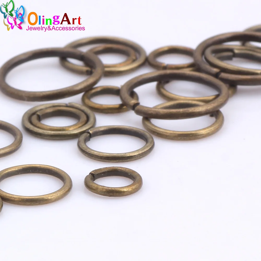 Золотое кольцо OlingArt для изготовления ювелирных изделий диаметр провода 1 0 мм 6
