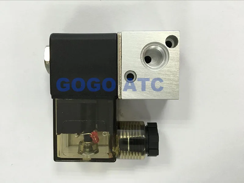 Фото GOGO 3 ходовой пневматический алюминиевый электромагнитный клапан 3V1 M5 06/08 порт 1/8 GOGO 3 ходовой пневматический алюминиевый электромагнитный клапан 3V1 M5 06/08 порт 1/8
