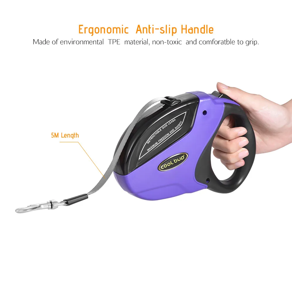 4 цвета 5 м поводок для собак выдвижной прогулочный с кнопкой ломается и Замок