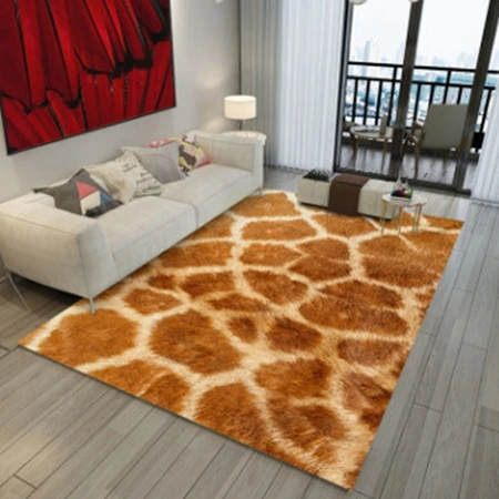 Carpet4 Креативный леопардовый узор с тигром 3D печать ковер Декор для гостиной коврики для ванной кухни противоскользящие большие коврики - Цвет: Carpet4