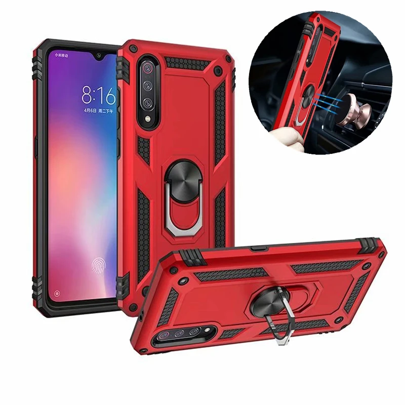 Бронированный противоударный чехол для Xiaomi Mi 9 с вращающимся на 360 градусов