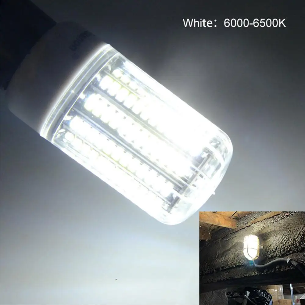 Светодиодная лампочка высокой яркости E27 E14 E12 110/220 В SMD5730 лампочки-кукурузы
