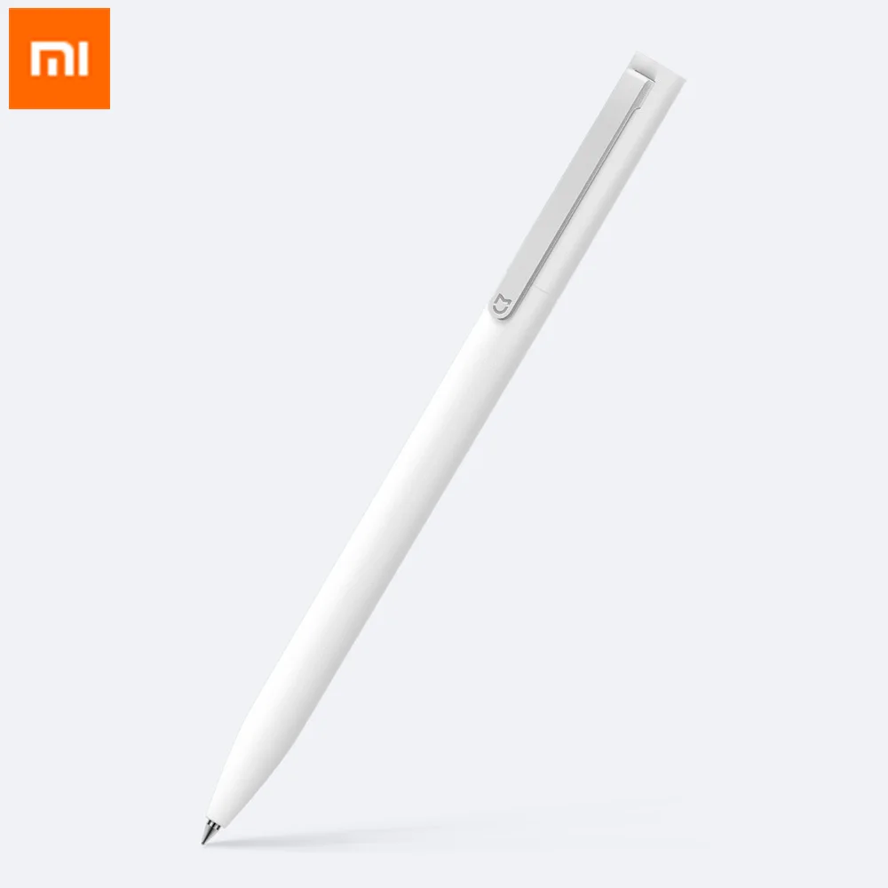 Xiaomi Mijia Sign Pen with Box MI 9.5mm Signing PREMEC Smooth Switzerland Refill MiKuni Japan Ink Black Blue Refills | Электроника