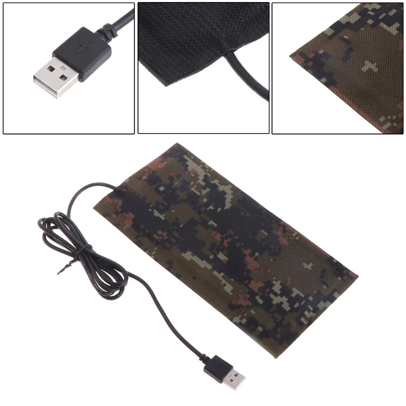 Pet USB Тепловой коврик рептилия углеродного волокна теплее постоянной температуры