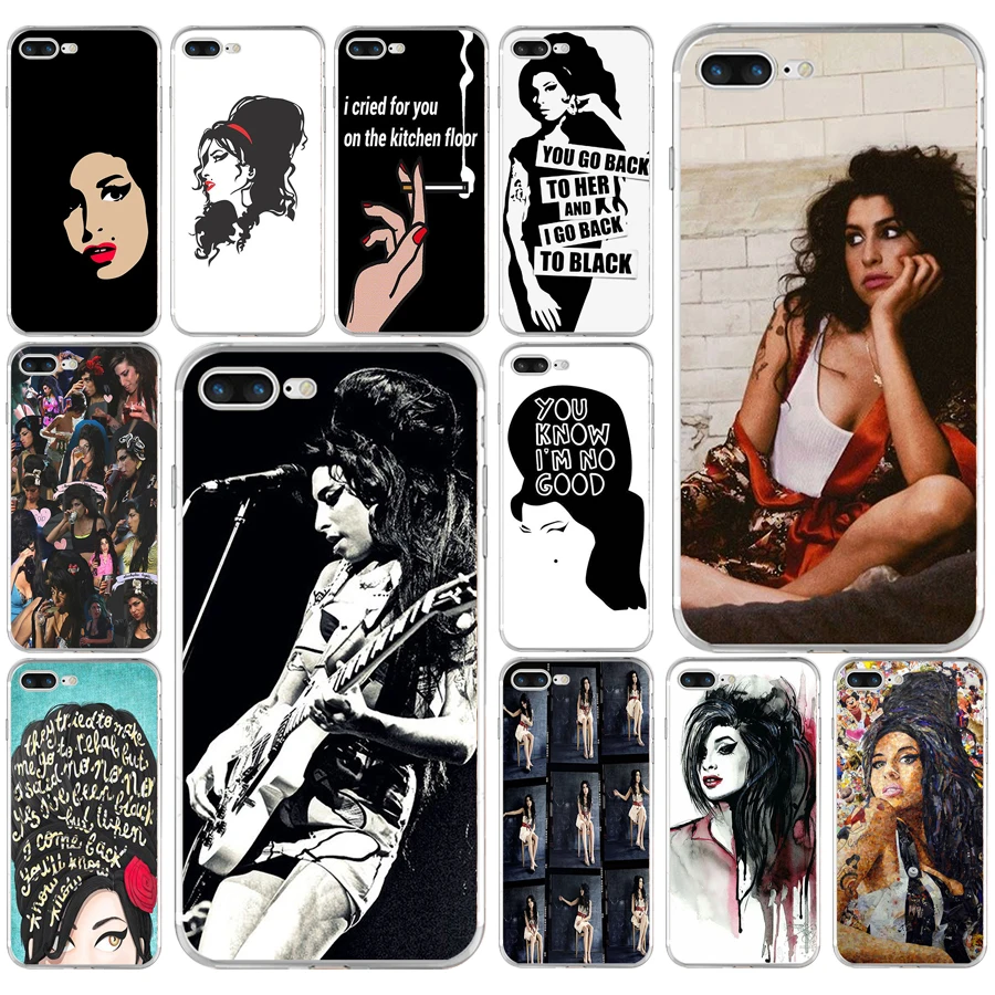 219AQ amy winehouse 2 Мягкий ТПУ силиконовый чехол для Apple iPhone 6 6s 7 8 plus чехол|Бамперы| |