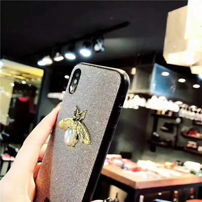 Роскошный брендовый силиконовый чехол для iPhone 6 S 7 8 Plus X XS |