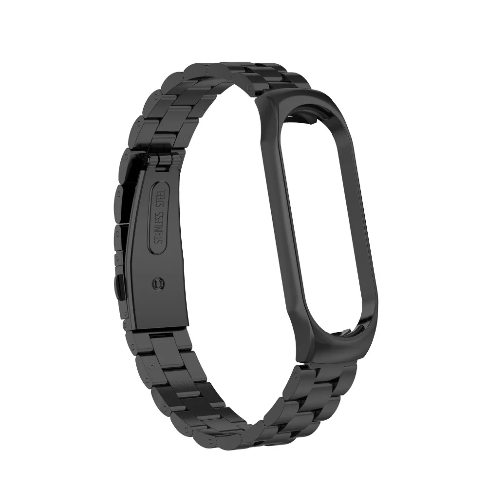 Металлический ремешок из нержавеющей стали для Xiaomi mi Band 4 браслет mi Band 4 ремешок для mi Band 4 аксессуары браслет mi Band 4