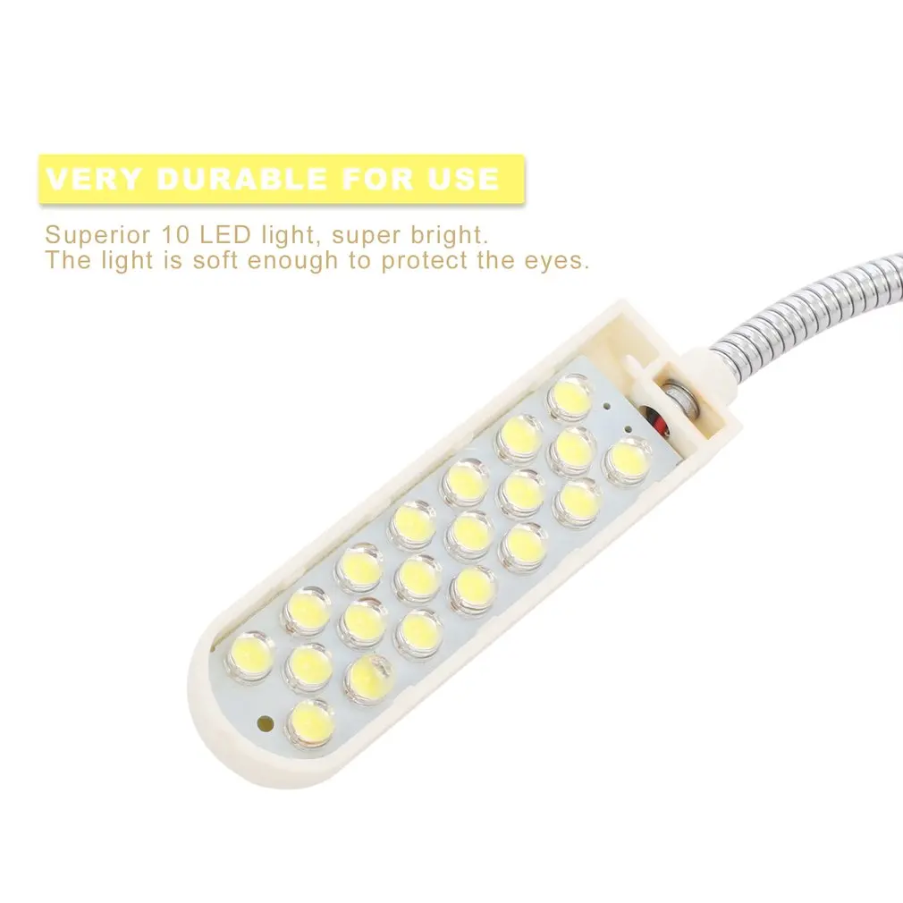 ICOCO 10/19/20LED швейная машина светодиодная лампа рабочие лампы энергосберегающие с