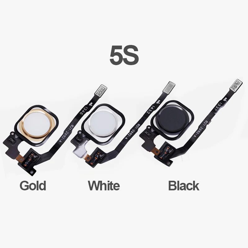 Кнопка домой с гибким кабелем для iPhone 5 5S 6 6S 6Plus 6SPlus 7 7Plus кнопка Гибкая сборка