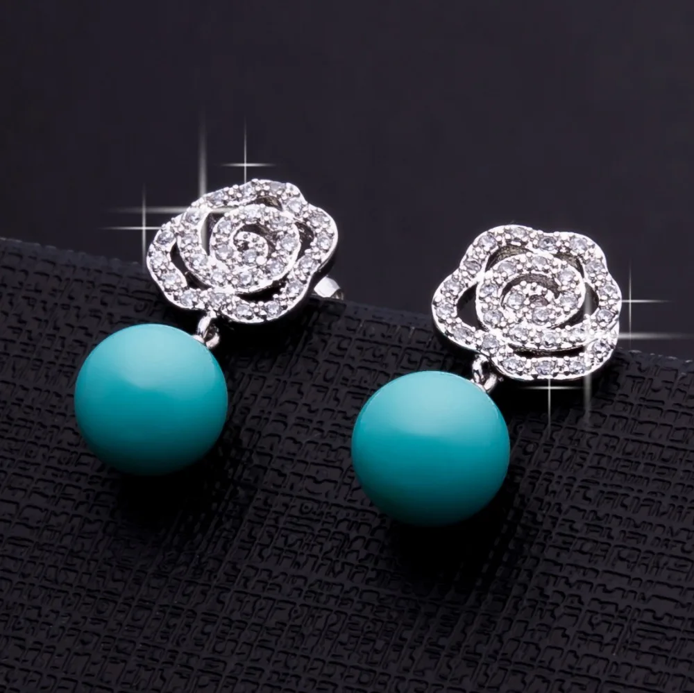 2019 горячая распродажа новые модные трендовые Серьги Прозрачный кристаллический