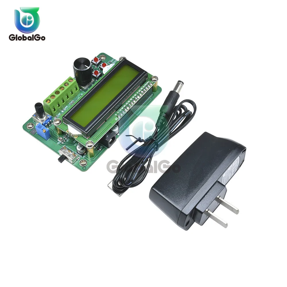 LCD1602 0,01 Гц-5 МГц DDS Функция генератор сигналов Модуль синуса Треугольники прямоугольную волну частоты выходной сигнал от транзисторно-транзисторных логических схем хранения Напомним счетчик