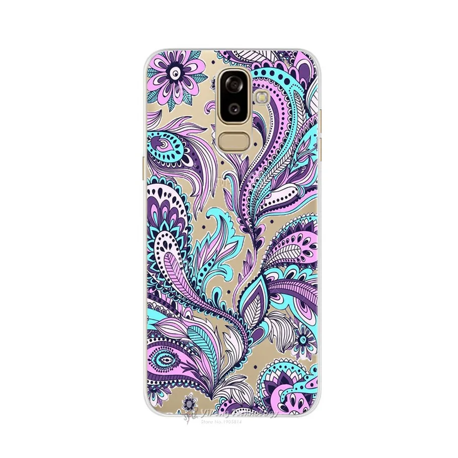 Флуоресцентный желтый Мягкий чехол для телефона samsung Galaxy j8 j810f силиконовый чехол ТПУ чехол для samsung Galaxy j8 SM j810 бампер Coque - Цвет: Флуоресцентный желтый