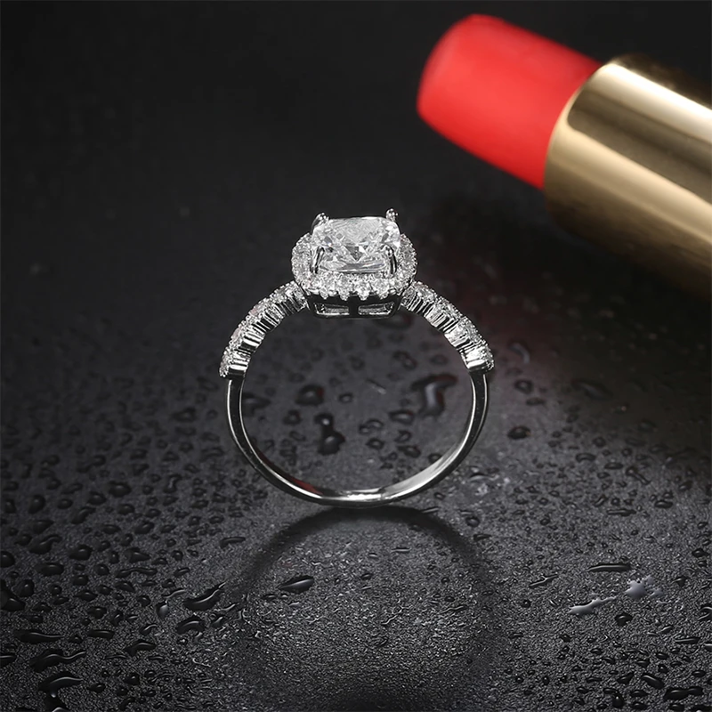 1 шт. женские кольца темперамент квадратной формы в виде геометрических фигур с