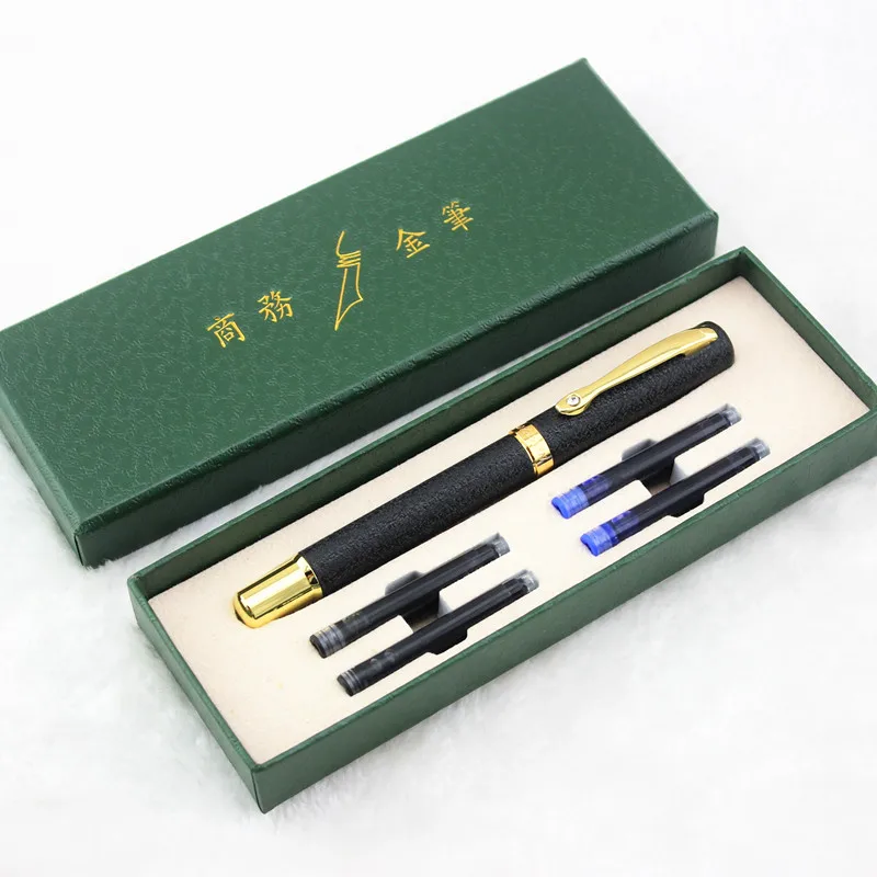 Шариковая ручка DIKA WEN алмазная металлическая авторучка Роскошный Золотой зажим 0