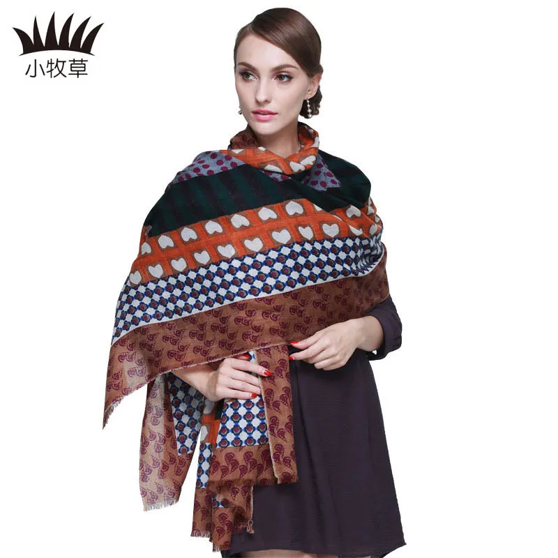 Теплый Шарф Женщин Тонкий Пашмины Платок Дамы Шейный Хорошая Устойчивость