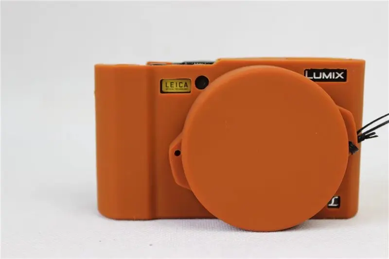 Мягкий силиконовый чехол для камеры, защитный чехол для Panasonic Lumix L-X10 LX10 с резиновой крышкой для объектива