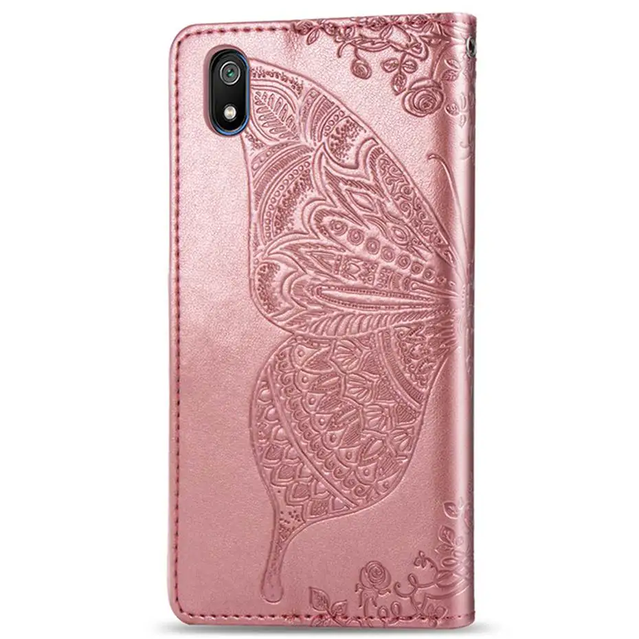 Redmi 7A PU кожаный флип чехол для Xiaomi Redmi 7A кошелек кожаный чехол для телефона Xiaomi Redmi 7A 3D бабочка кошелек Чехол