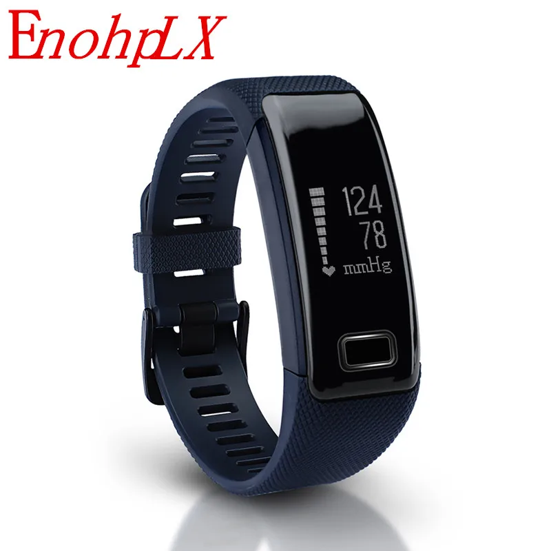 EnohpLX Smart наручные часы крови Давление монитор сердечного ритма HD Дисплей Фитнес
