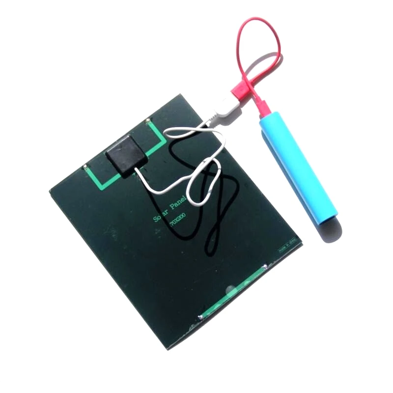 Монокристаллическая солнечная панель BUHESHUI 6 Вт в для самостоятельной сборки