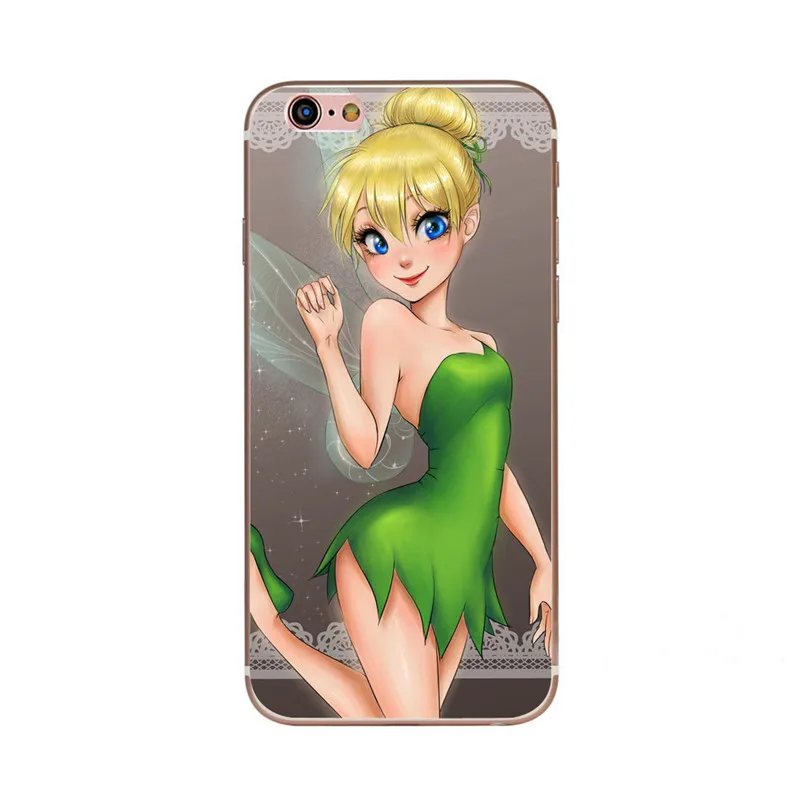 Для iPhone 6 6s чехол для телефона милый белый снег Аврора Жасмин Золушка Belle Ариэль
