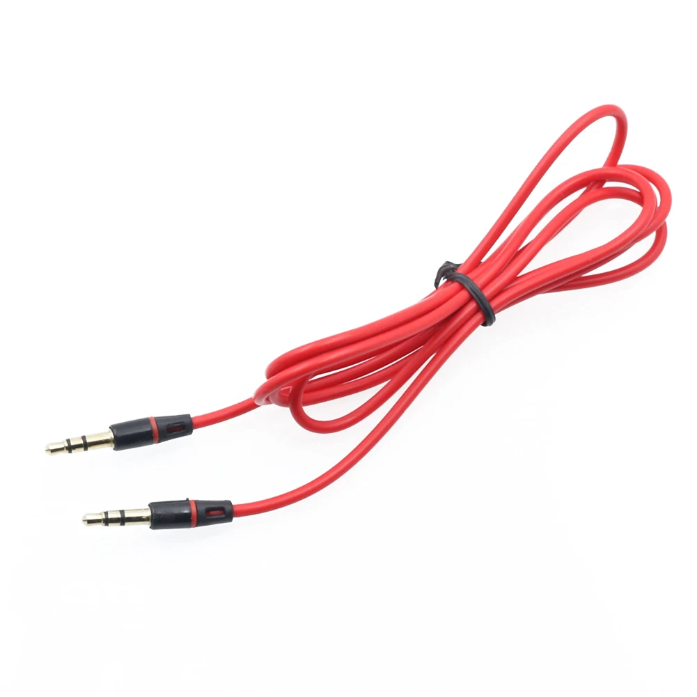 

New Hot 1.2M 3.5mm AUX Male to Male Audio Cable Headphone Extension Cord Car Auto Connection Extension Wire